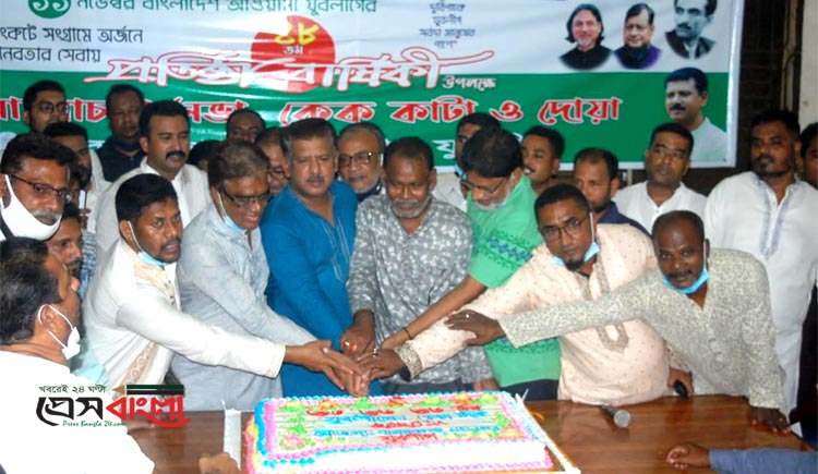 যুবলীগের রাজনীতি পরিচ্ছন্ন রাজনীতি : প্রতিষ্ঠাবার্ষিকীতে সাজনু