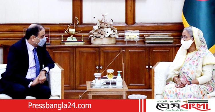 বিশ্ব অঙ্গনে শেখ হাসিনার নেতৃত্বের প্রশংসা পাকিস্তান হাইকমিশনারের
