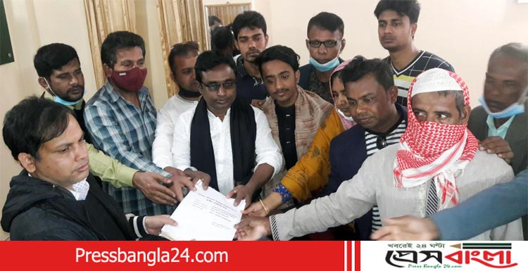 নড়াইলের কালিয়া পৌরসভা নির্বাচনে প্রার্থীদের মনোনয়নপত্র জমা