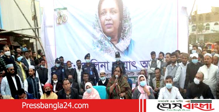 মানুষের কল্যাণে কাজ করতে পারি, সন্ত্রাসের বিরুদ্ধে যেন কথা বলতে পারি: মেয়র আইভি