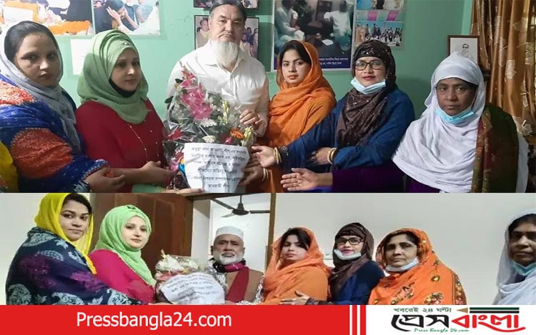 সাইফউল্লাহ বাদল ও শওকত আলীকে বিউটির শুভেচ্ছা