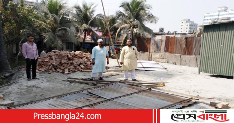 সিদ্ধিরগঞ্জে জোরপূর্বক জমি দখলের চেষ্টা, গ্যাস কামালের বিরুদ্ধে থানায় অভিযোগ