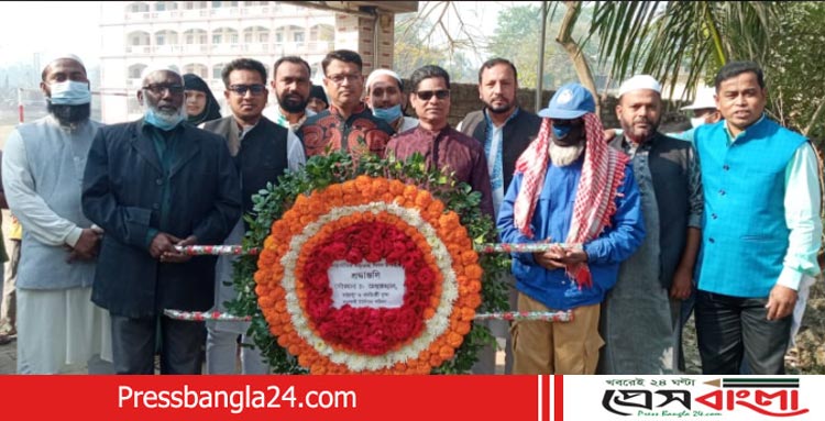 মাতৃভাষা ও শহীদ দিবসে বক্তাবলী ইউনিয়ন পরিষদের শ্রদ্ধা নিবেদন