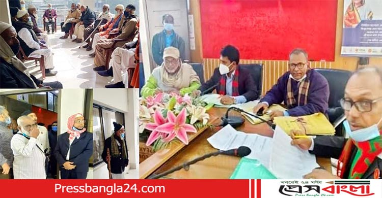 সোনারগাঁয়ে শান্তিপূর্ণ যাচাই-বাছাই, অসুস্থ্য মুক্তিযোদ্ধাদের বিড়ম্বনা