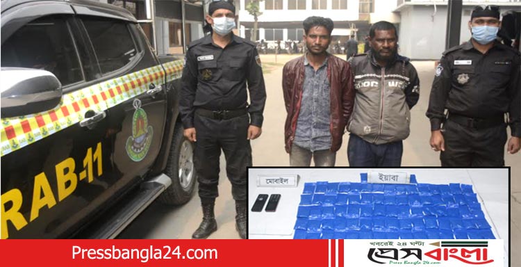 সোনাগাঁয়ে ১৯ হাজার পিছ ইয়াবা সহ গ্রেফতার ২