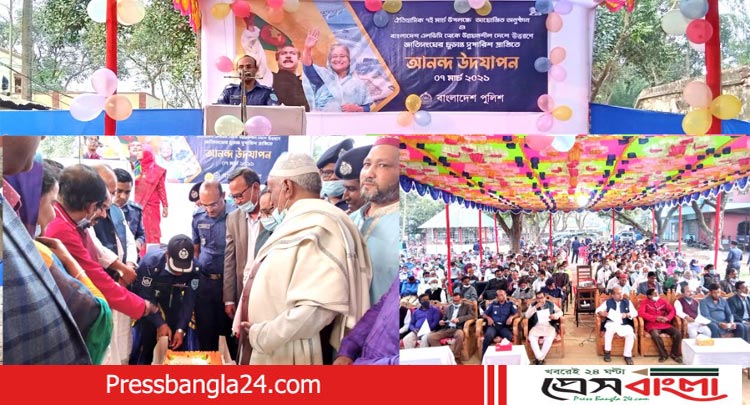 ৭ মার্চ উপলক্ষে রাণীশংকৈল থানা পুলিশের আনন্দ উদযাপন