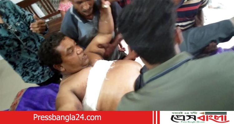 নড়াইলে ভাঙ্গারি ব্যবসায়ীকে গুলি করে কুপিয়ে টাকা ছিনতাই