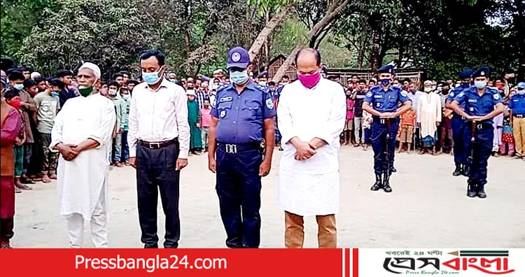 রাণীশংকৈলে বীর মুক্তিযুদ্ধার রাষ্ট্রীয় মর্যাদায় দাফন