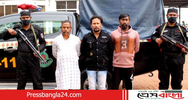 বক্তাবলীতে ২ ছেলে সহ সামেদ আলী গ্রেফতার